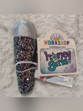 Build A Bear Honey Girls Glitter Microphone NEW 2021 BAB